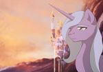  alicorn cosmicunicorn crappy_unicorn equine female feral friendship_is_magic horn horse mammal my_little_pony pony princess_luna_(mlp) solo unicorn 