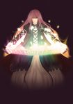  bad_id bad_pixiv_id hijiri_byakuren long_hair multicolored_hair solo sorcerer's_sutra_scroll th-69 touhou very_long_hair 