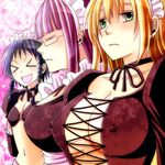  beelzebub_(manga) cleavage erect_nipples izabella megane sachura sfl_hikari yolda 