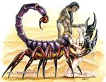  2boys male monster muscle nude scorpion tagme 