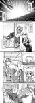  animal_ears comic greyscale highres hijiri_byakuren long_hair monochrome mouse mouse_ears mouse_tail multicolored_hair multiple_girls nazrin shawl short_hair tail toramaru_shou touhou translated yuzu_momo 