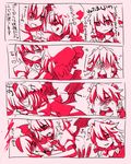  alice_margatroid bad_id bad_pixiv_id blood comic fangs izayoi_sakuya marisu monochrome multiple_girls remilia_scarlet touhou translated vampire yandere yuri 