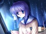  cg clannad fujibayashi_ryou game_cg key okazaki_tomoya tagme 