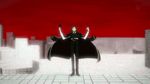  animated_gif anime belt brown_eyes brown_hair building c_(control) card character_request coat falling goatee long_hair magician male red_hair shirt solo source_request tagme tie tuxedo yellow_eyes 