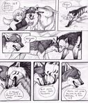  comic coop coop_(character) dialog dialogue female greyscale male mammal monochrome natsume natsumewolf oz plain_background rikku text white_background wolf wolf&#039;s_rain wolf's_rain wolf's_rain_next_generation wolfs_rain_next_generation zues 