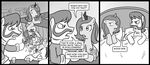  after_sex bar bed black_and_white bottle comic crown equine female feral friendship_is_magic good_bye greyscale horn horns horse humor humour madmax male mammal monochrome my_little_pony pillow pony princess_luna_(mlp) russian sex 