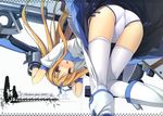  asahiage chainsaw crease fixme mecha_musume oshiri pantsu poco thighhighs 