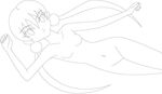  alisa_southerncross arisa_southerncross breasts dakimakura keroro_gunsou outline ponytails preview sgt._frog teaser twintails unfinished 