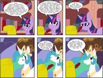  alicorn comic dialog drooling duo english_text equine female feral friendship_is_magic hair horn horse lesbian mammal multi-colored_hair my_little_pony pem_brokew_korgi pembroke pony princess princess_celestia_(mlp) princess_molestia_(mlp) purple_eyes quill royalty saliva scroll suggestive text twilight_sparkle_(mlp) unicorn winged_unicorn wings 