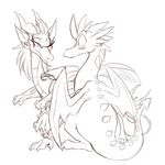  dragon female male mel_the_hybrid my_little_pony spike_(mlp) 