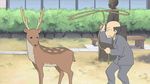  animated animated_gif deer gif lasso nichijou principal_(nichijou) 