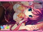  calendar erect_nipples ichapuri! moonstone_cherry pantyhose school_uniform tenjouin_yuzuna wallpaper 