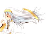  bad_id bad_pixiv_id closed_eyes habit index long_hair nun praying silver_hair solo to_aru_majutsu_no_index yarawi 