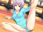  cameltoe erect_nipples game_cg kisei_fuka leotard short_hair 