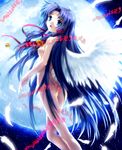  air kannabi_no_mikoto moonknives nude wings 