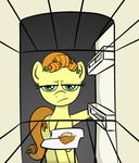  carrots equine female feral food fridge friendship_is_magic horse iou madmax mammal muffin my_little_pony paper pony solo unknown_artist 