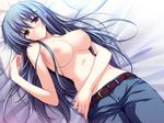  akatsuki_no_goei game_cg kanzaki_moe mugenkidou nipples tomose_shunsaku topless 