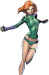  caitlin_fairchild comic curvaceous gen13 green_eyes leotard mound_of_venus orange_hair redhead solo 