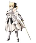  armor fate/stay_night fate/unlimited_codes saber saber_lily sword takeuchi_takashi transparent_png type-moon 