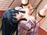  bondage eisai_kyouiku nipple_clamps nipple_torture raep shibari suspension tagme 