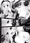  censored kaitsuushin monochrome namamo_nanase nipples nude penis rozen_maiden sex suigintou thighhighs vagina 