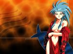  hakubi_ryoko kimono tagme tenchi_muyo! wallpaper 