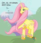  alicorn cute equine female feral fluttershy_(mlp) friendship_is_magic horn horns horse mammal my_little_pony pony unknown_artist winged_unicorn wings 