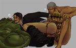  amputee anal bottomless crocodile crocodilian cum cum_in_ass daz_bones hook ishikawa_(gongongongori) male male_focus muscle nude one_piece penis scar sex sir_crocodile uncensored yaoi 