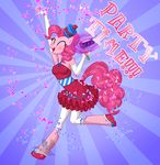  anthrofied confetti dress equine female friendship_is_magic fur hair horse mammal my_little_pony od_duck_oasis pink_fur pink_hair pinkie_pie_(mlp) pony rattler solo 