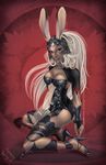  armor brownie final_fantasy fran white_hair 