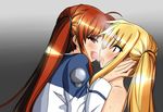  cg explicit fate_testarossa gagaga_no_ga kiss mahou_shoujo_lyrical_nanoha mahou_shoujo_lyrical_nanoha_strikers takamachi_nanoha yuri 