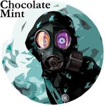  camouflage english food gas_mask hood ice_cream military original personification solo temoshi 