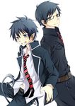  ao_no_exorcist okumura_rin okumura_yukio tagme 