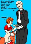  annie_warbucks daddy_warbucks little_orphan_annie sandy tagme 