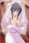  breast_hold cleavage hizuki_shino kawagishi_keitarou shin_ringetsu wedding_dress 