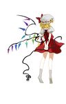  ann606 back flandre_scarlet full_body pixel_art solo standing touhou transparent_background wings 