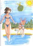  amitie arle_nadja bikini carbuncle puyopuyo raffine swimsuit 