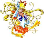  aino_minako bishoujo_senshi_sailor_moon blonde_hair blue_eyes choker earrings jewelry leotard magical_girl miniskirt ribbon sailor_senshi_uniform sailor_venus skirt solo tiara watermark 