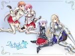  armor celia_kumani_entory kisaki_mio komori_kei noel_marres_ascot risa_eostole skirt walkure_romanze 