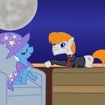  conan_o&#039;brien cutie_mark equine female feral friendship_is_magic horse male mammal my_little_pony pony trixie_(mlp) unicorn unknown_artist 