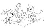  cutie_mark equine female feral friendship_is_magic gromit group horn mammal moon my_little_pony pegacorn plain_background princess_luna_(mlp) unknown_artist wallace wallace_and_gromit white_background winged_unicorn wings 