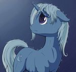  equine female feral friendship_is_magic horn horse mammal my_little_pony pony rain sad solo trixie_(mlp) twilight_sparkle_(mlp) unicorn unknown_artist 