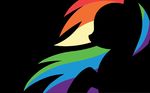  black black_bacground friendship_is_magic my_little_pony my_little_pony_friendship_is_magic rainbow_dash rainbow_dash_(mlp) wallpaper 