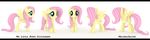  blue_eyes english_text equine female feral fluttershy_(mlp) friendship_is_magic hair horse mammal my_little_pony pegasus pink_hair plain_background pony rivenchan riverchan solo text white_background wings 