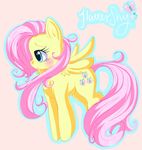  equine female feral fluttershy_(mlp) friendship_is_magic hair horse mammal my_little_pony oshyi pegasus pink_hair pony solo sugaryrainbow wings 