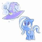  equine female feral friendship_is_magic hat horn horse mammal my_little_pony pony smile solo trixie_(mlp) unicorn unknown_artist wizard_hat 