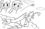  blush caluriri derp derpy_hooves_(mlp) dragon equine female feral forced friendship_is_magic gilda_(mlp) gryphon interspecies male mammal my_little_pony pegasus penetration raindrops_(mlp) rape scalie spike_(mlp) tail tail_sex wings 