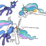 alicorn butt cutie_mark duo equine female feral friendship_is_magic horn horse incest lesbian mammal my_little_pony pony princess princess_celestia_(mlp) princess_luna_(mlp) ross_irving royalty sibling sisters smile wing_boner winged_unicorn wings 