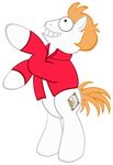 equine filly_j_fry_(mlp) food friendship_is_magic futurama horse male mammal my_little_pony philip_j._fry pizza plain_background ponification pony solo transparent_background unknown_artist 