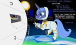  alicorn english_text equine female feral freindship_cannon friendship_cannon friendship_is_magic hair horn horse mammal my_little_pony nuclearsuplexattack pegacorn pony princess_luna_(mlp) solo space space_suit spacesuit text tools unicorn 